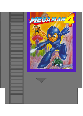 Mega Man 4 logo