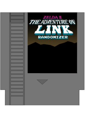 Zelda 2 Randomizer logo